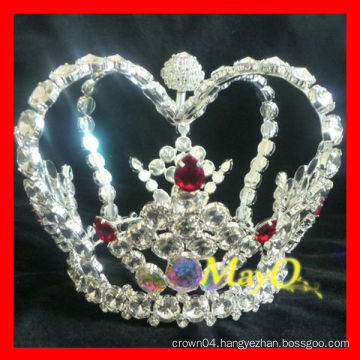 New design shinning diamond diamante pageant crown kings crown